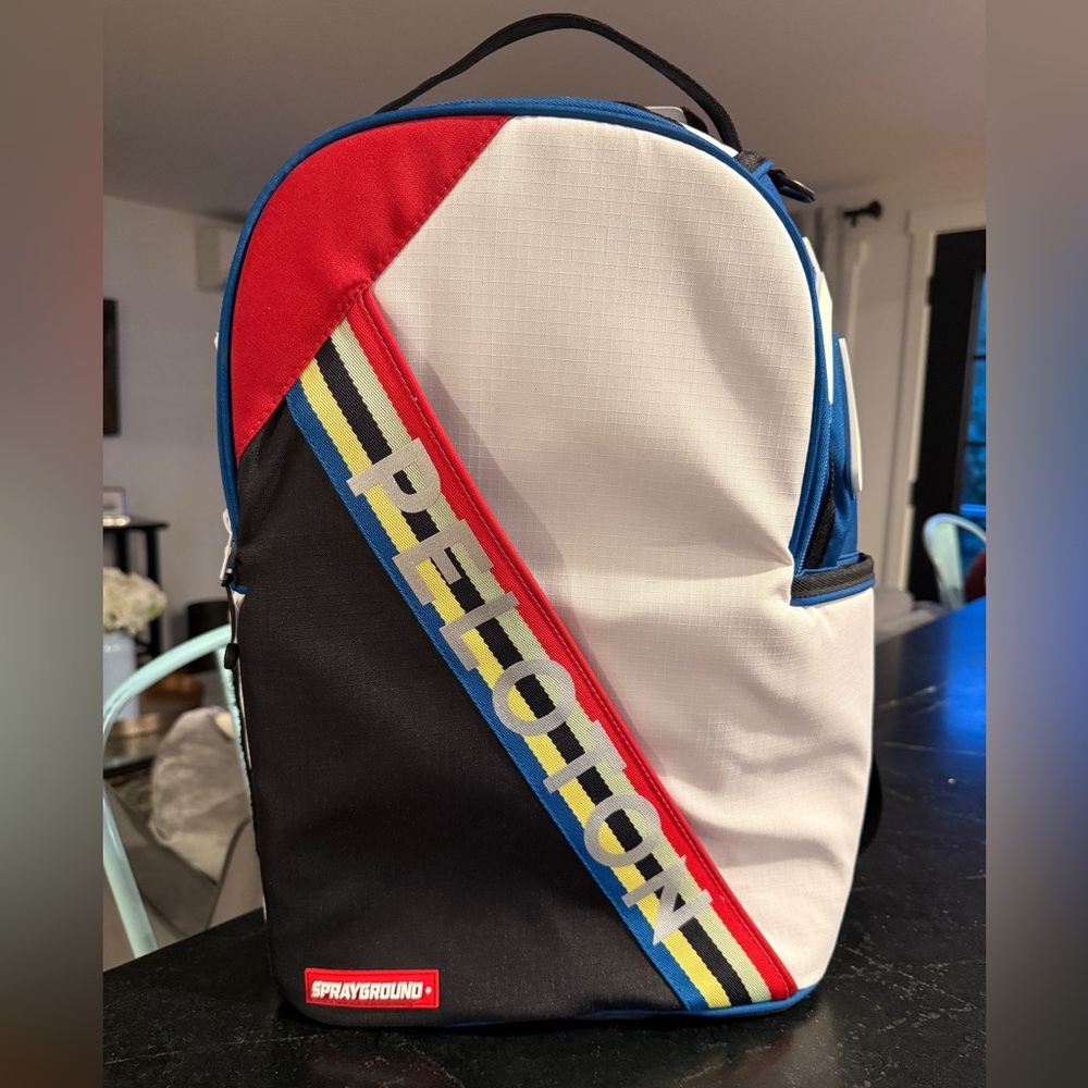 Pelaton / Sprayground Limited Edition Backpack, Gym Bag. New with Tags.